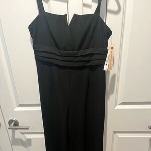 Bloomingdale's Black Strapless Jumpsuit